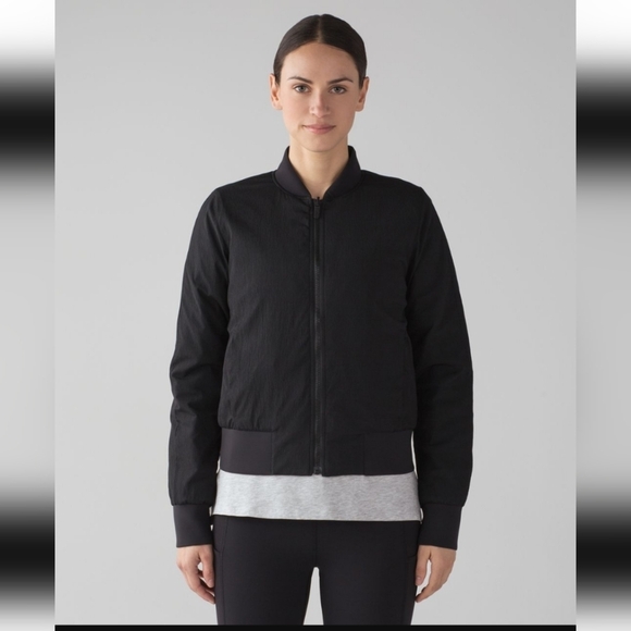 Lululemon Non-Stop Bomber *ReversibleBlack (First Release)